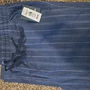 NWT LL Bean Lakewash Chambray Chino Pant